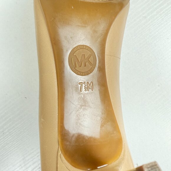 MICHAEL Michael Kors Leather Heel Pump Point Toe - Picture 10 of 12